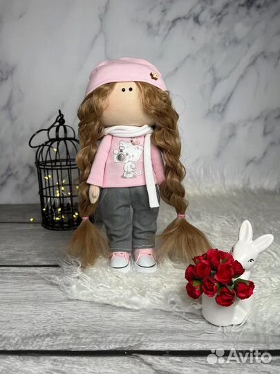 Интерьерная кукла ручной работы