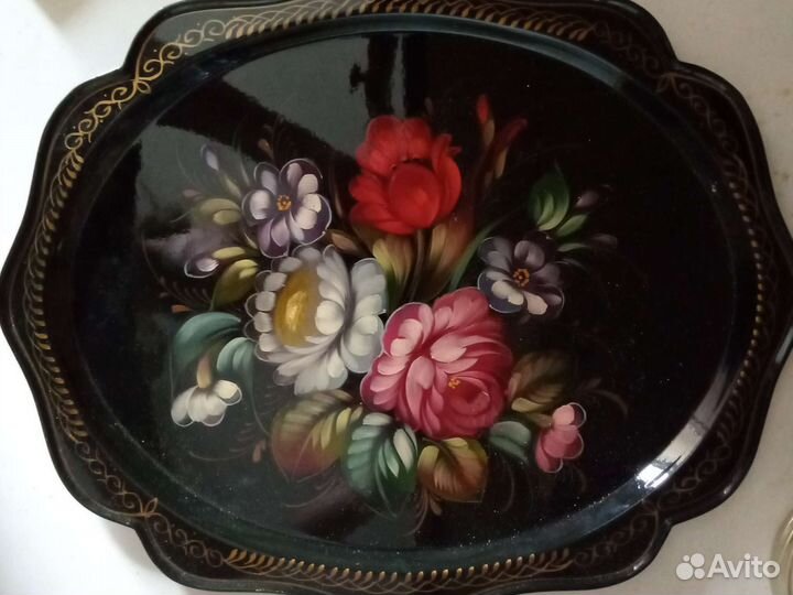 Подносы жостово СССР