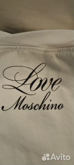 Лонгслив love moschino 44-46 оригинал