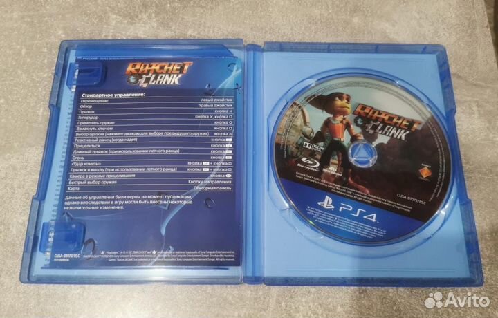 Игра для приставки ps4/ps5 ratchet & clank