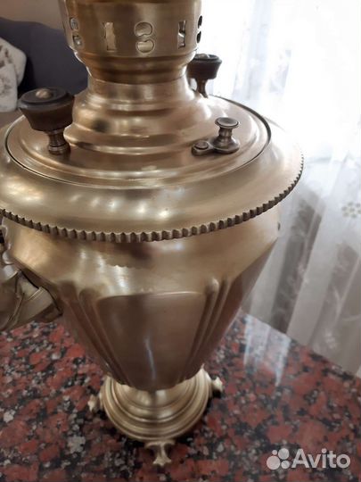 Самовар на дровах тульский