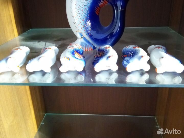 Штофы и графины фарфор СССР