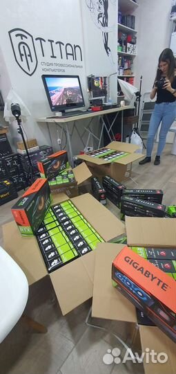 Игровой пк Core i5 13400F + RTX 4060 Ti Пушка