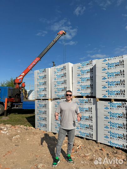 Строительные и перегородочные блоки Бонолит