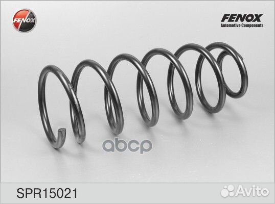 Пружина подвески hyundai accent 1.4/1.6 05- задняя