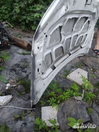 Капот chevrolet aveo т300