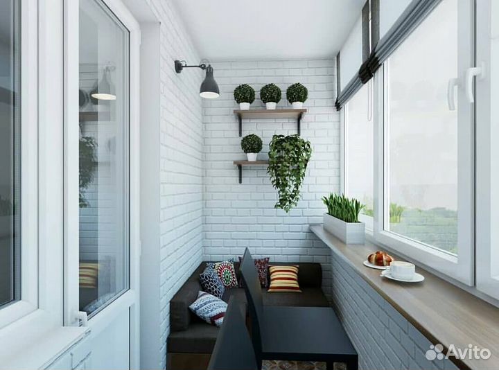 Остекление балконов в рассрочку