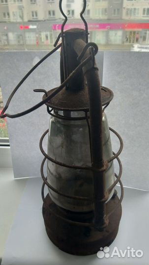Продажа старой керосиновой лампы