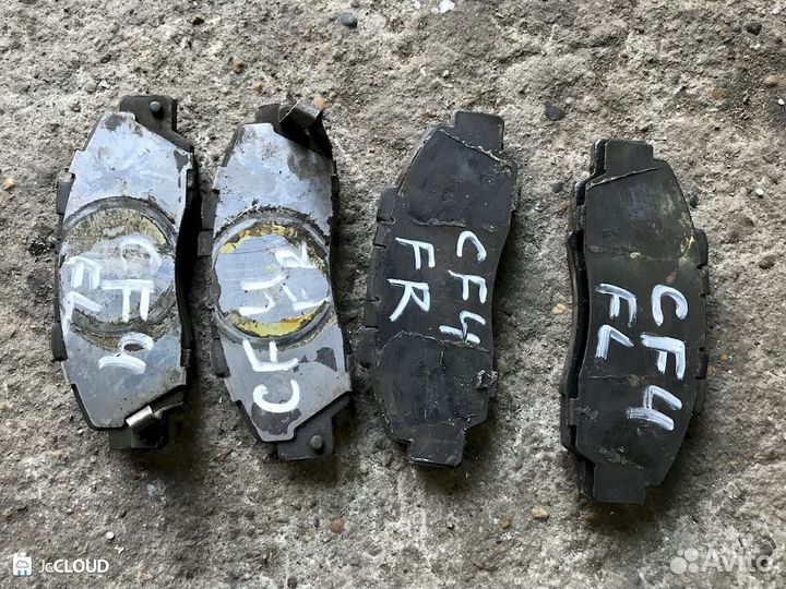 Тормозные колодки на honda accord CF4 F20B