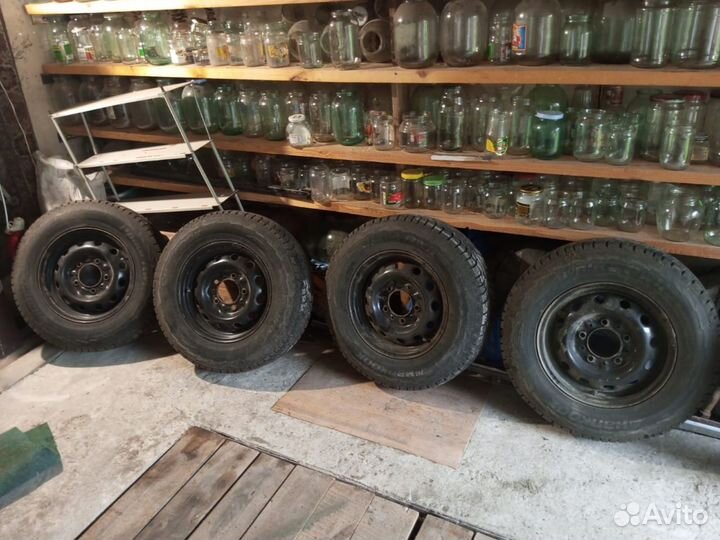 Колеса r 15 зимние NIva Chevrolet Hankook