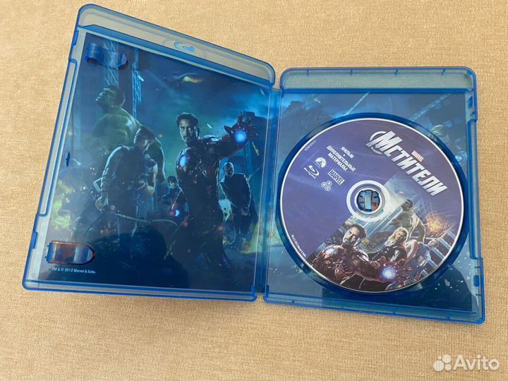 Marvel Мстители Blu-ray диск фильм