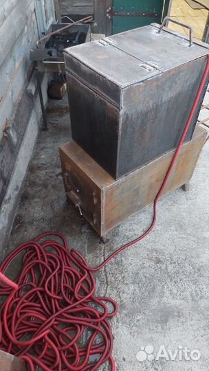 Печь для бани с баком новая