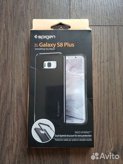 Чехол Spigen для Samsung S8+ (новый)