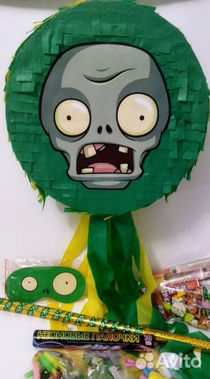 Пиньята с любым персонажем с готовым наполнением