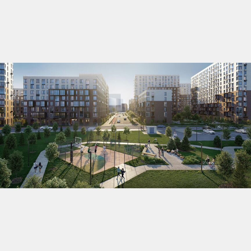 1-к. квартира, 35,8 м², 10/12 эт.