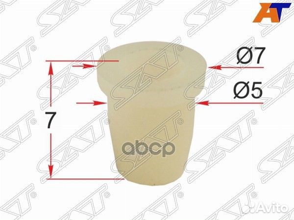 Клипса под винт GM/cummins (1 шт.) ST-M12211 Sat