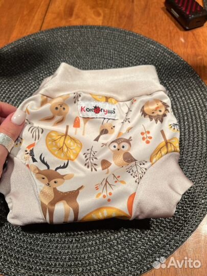 Трусики для басейна плавки подгузник 62-74