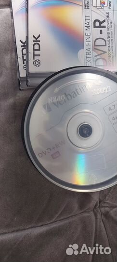 Диски новые Verbatim, VS, TDK, hp, LG