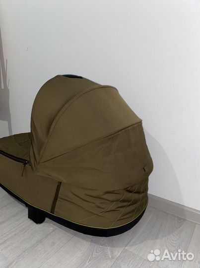 Люлька от коляски cybex priam, цвет хаки