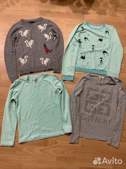 Много одежды для девочки р.146-158