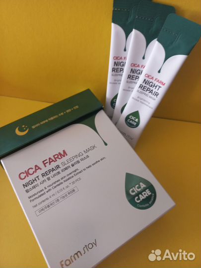 Farm Stay Ночная восставливающая маска для лица