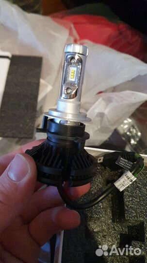 LED h7 svs x3 csp - чип 5000к, 50w