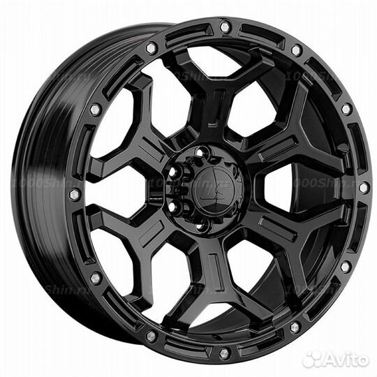 Диск 9*20 6*114,3 ET25 67,1 LS FlowForming RC68 BK конус