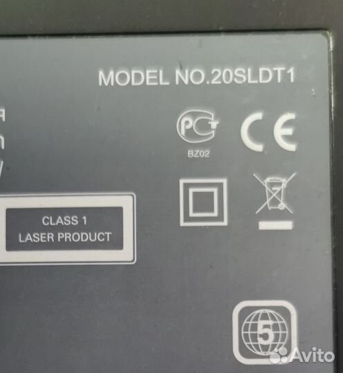 Телевизор ЖК Toshiba 20sldt1 с двд приводом