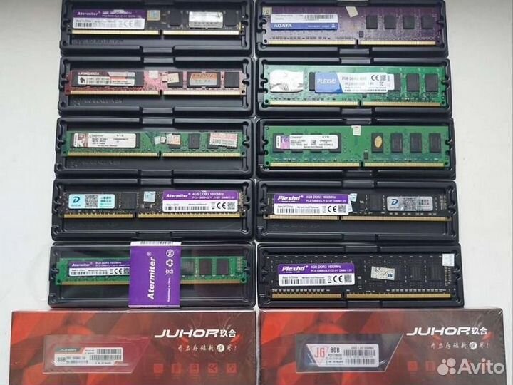 DDR2, DDR3 – 2Gb, 4Gb, 8Gb