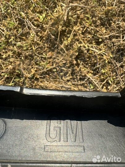 Губа(юбка) пер. бампера (рестайл) chevrolet cruz