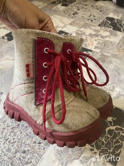 Валенки котофей 24