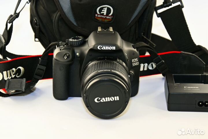 Canon EOS 550D/T2i 18.0MP зеркалка Kit 18-55