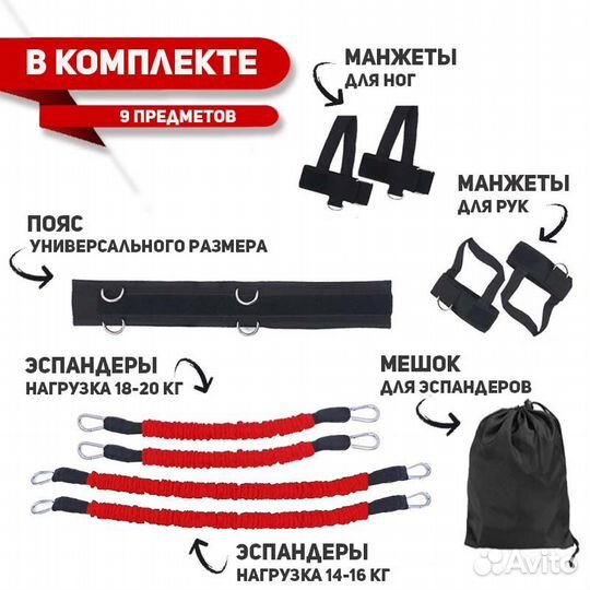 Эспандер бойца (боксерский тренажер паук)