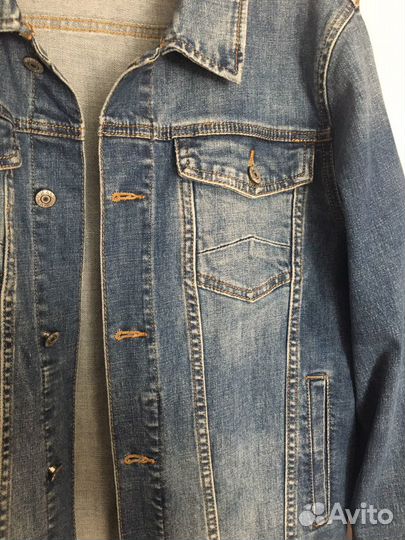 Джинсовая куртка мужская
