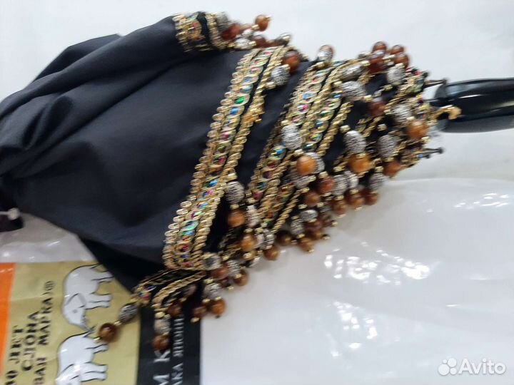 Женский зонт- трость(три слона)новый,оригинал