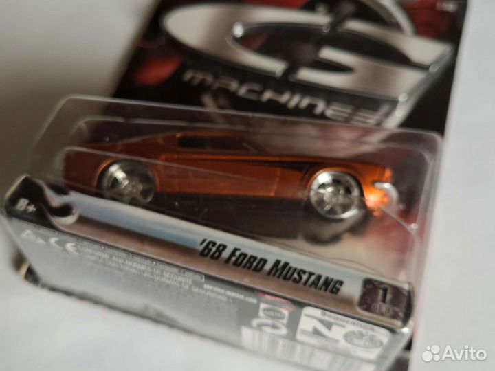 Hot Wheels G machines 68 Ford Mustang