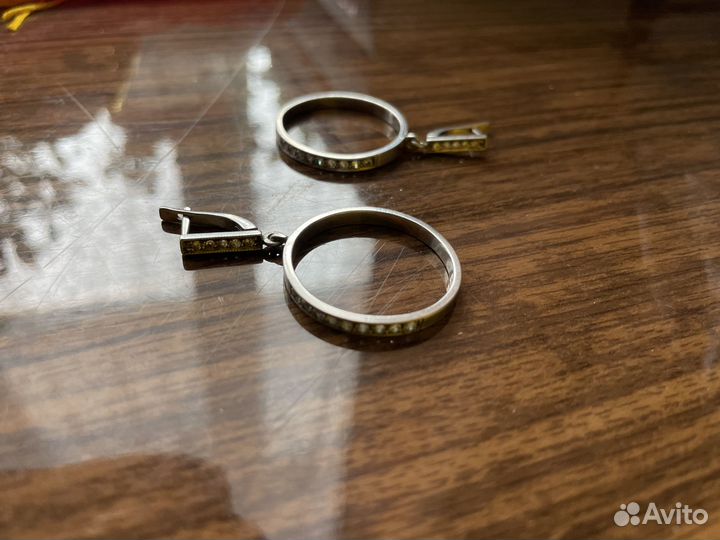 Серебряные серьги
