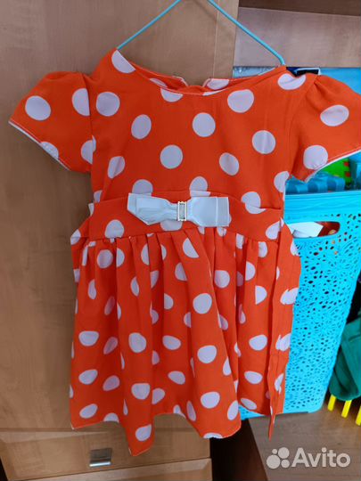 Платье для девочки 92