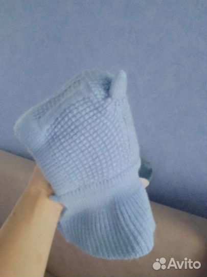 Шапка шлем от 0 до 5 месяцев