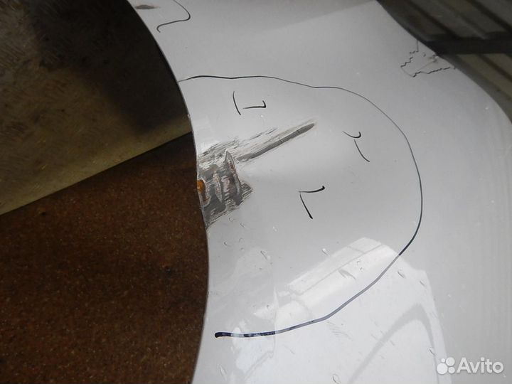 Дверь задняя левая BMW X6