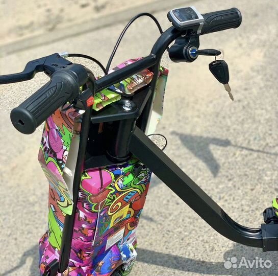 Электросамокат Drift car дрифт кар