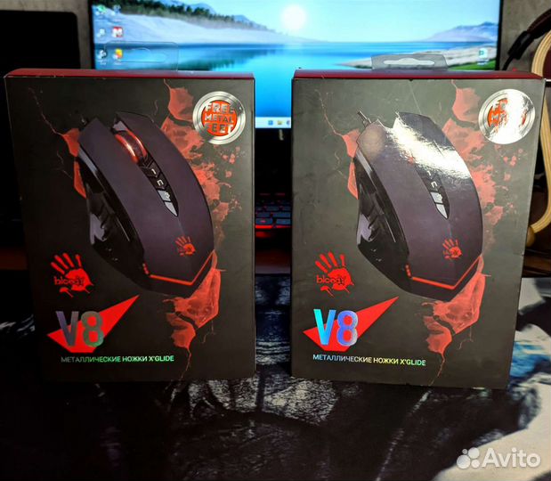 Игровая мышь A4tech Bloody v8 Новая