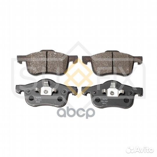 Колодки тормозные дисковые перед прав/лев S