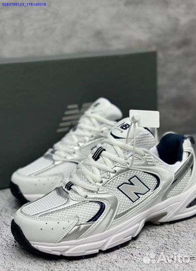 Кроссовки New balance 530 White Silver Navy