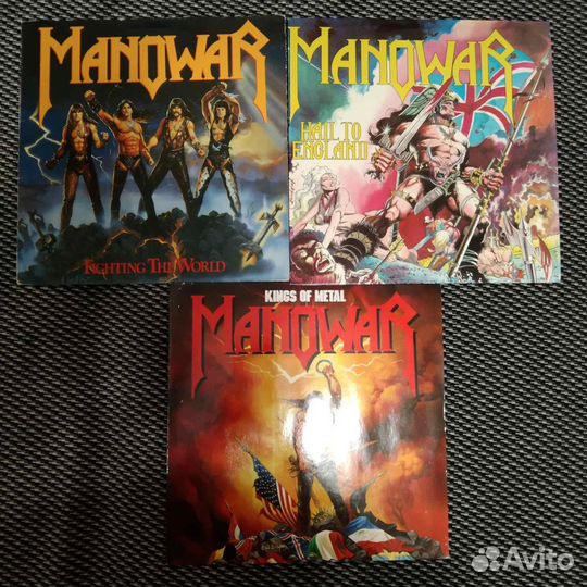 Manowar на виниле (не новодел)