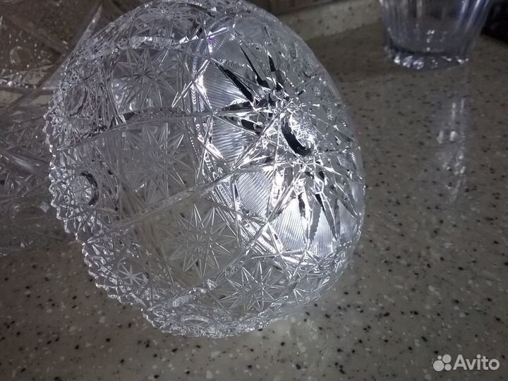 Хрусталь вазы фруктовницы салатник конфетница