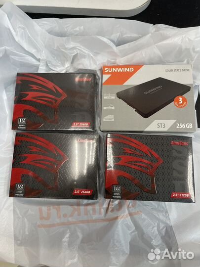 Ssd диски 256, 512 гб