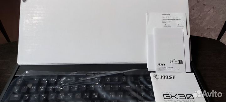 Игровая клавиатура msi vigor GK30