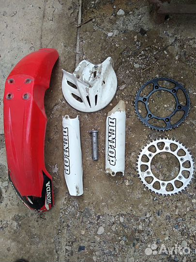 Запчасти с Honda crf 250 r