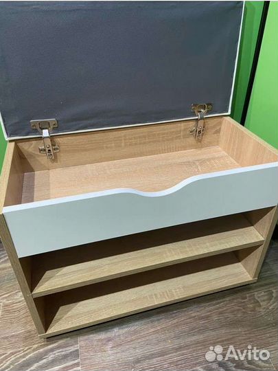 Обувница с мягким сиденьем